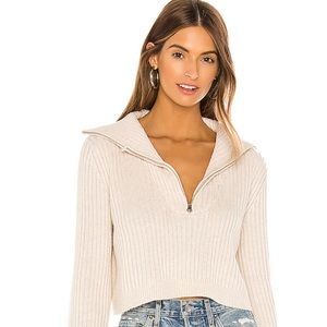 H&M Rib-knit jumper with a collar
